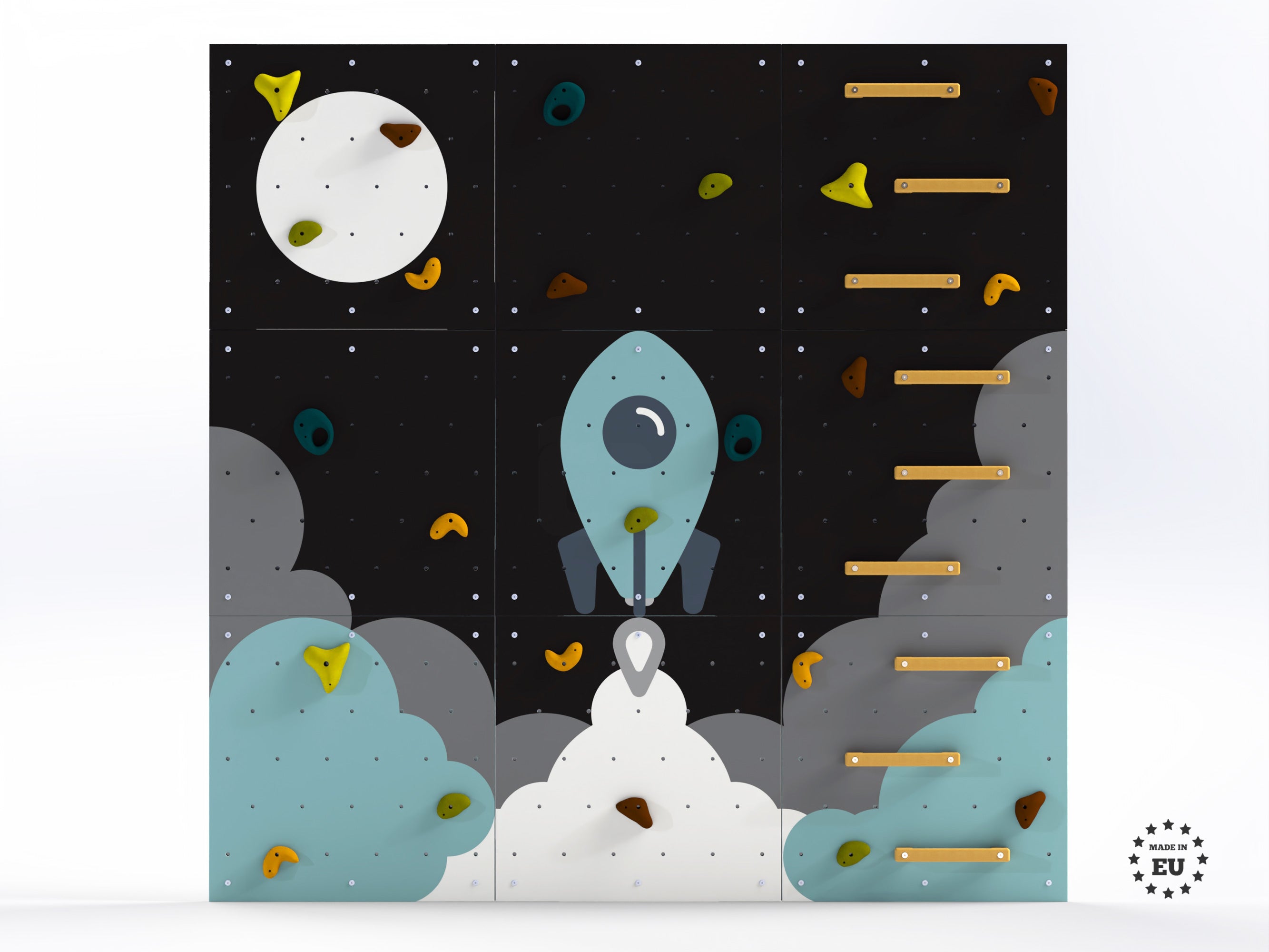 Indoor climbing wall for kids LEZUN - Rocket V1