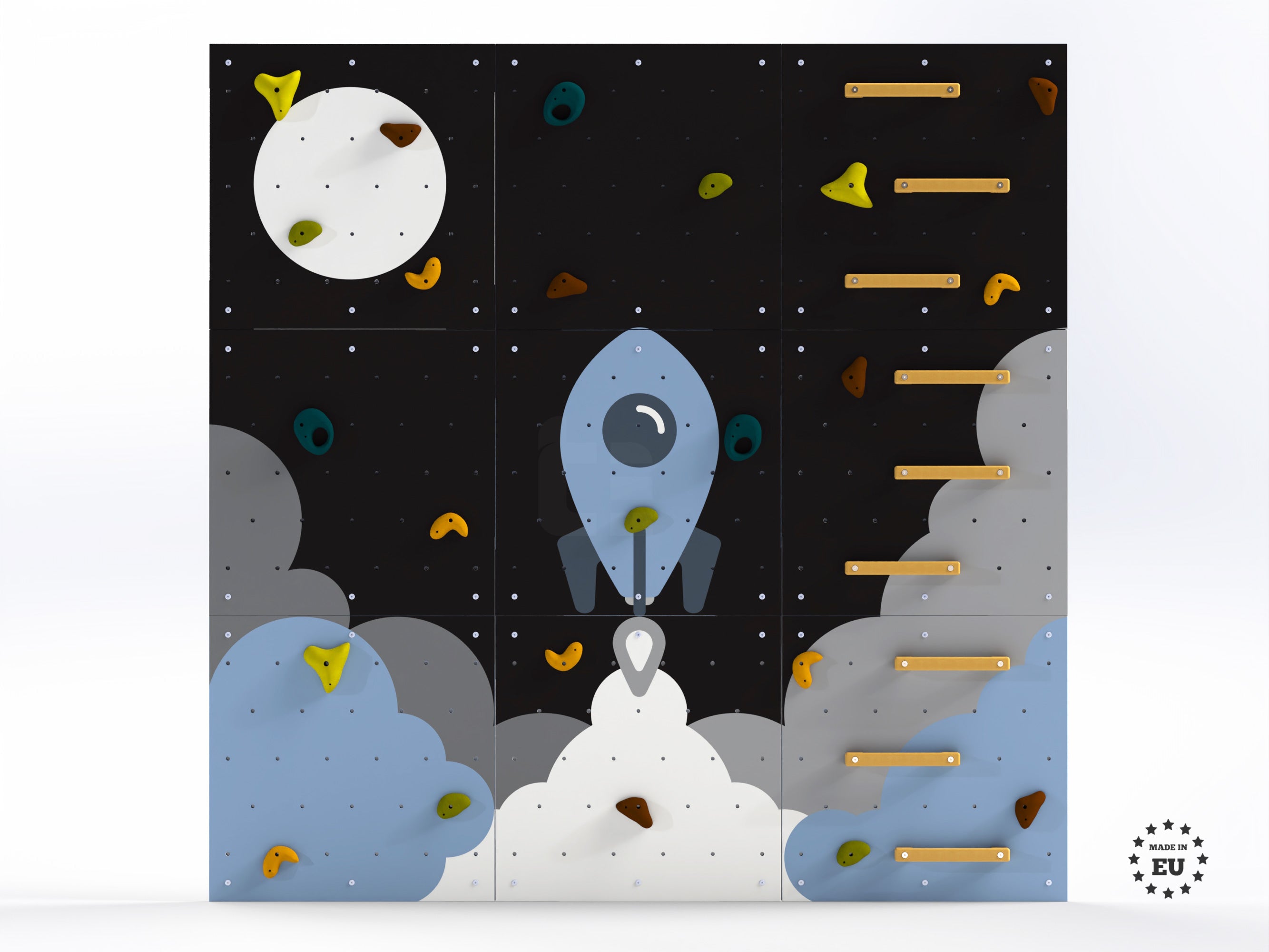 Indoor climbing wall for kids LEZUN - Rocket V1