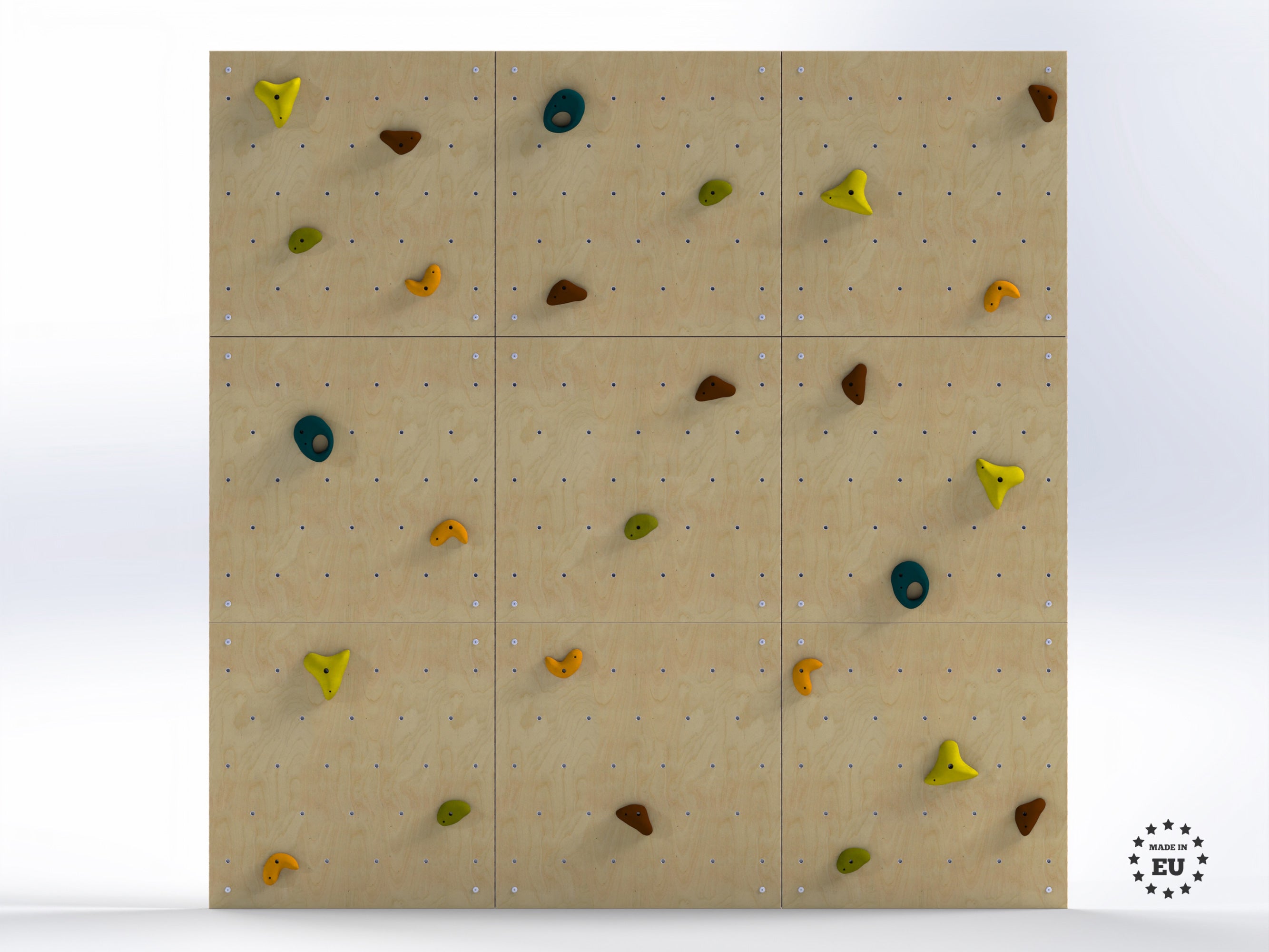 Without varnish climbing wall for kids LEZUN, Indoor climbing wall