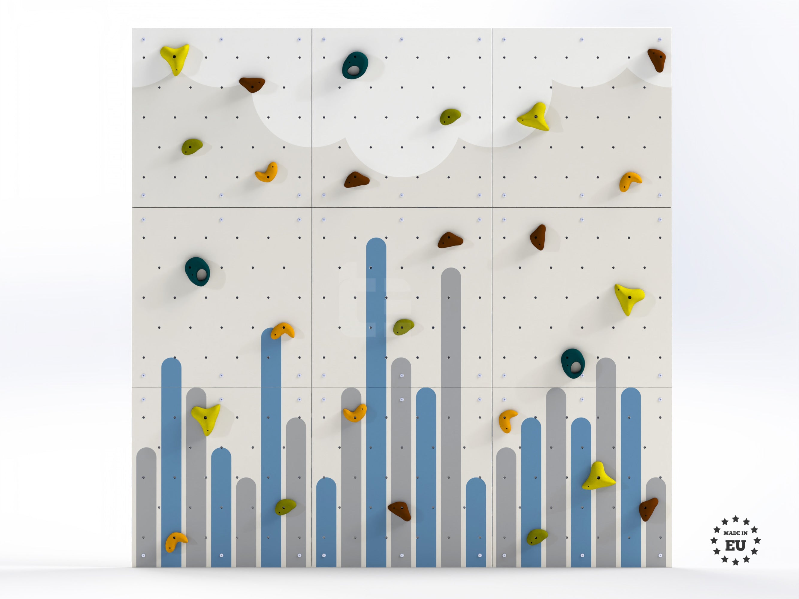 Indoor climbing wall for kids LEZUN - Rainbow V1