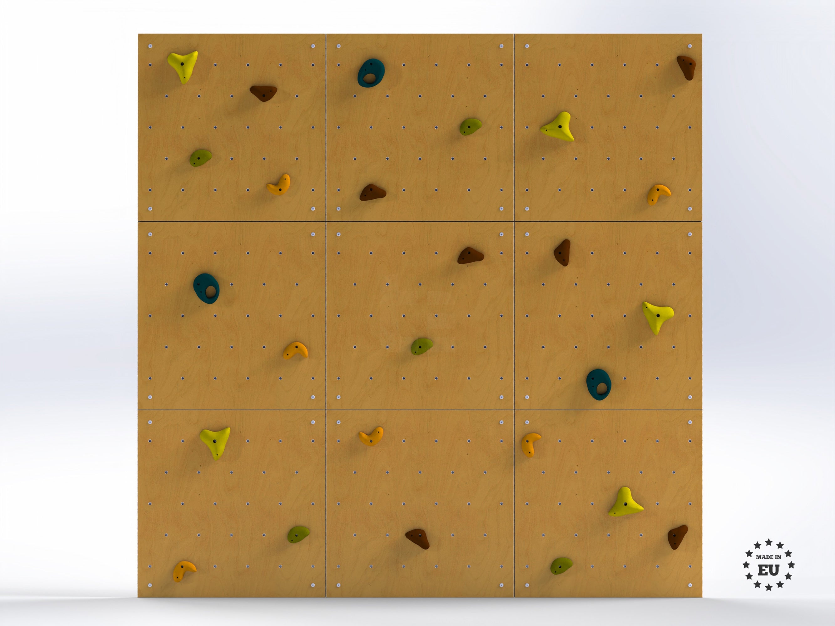 Without varnish climbing wall for kids LEZUN, Indoor climbing wall