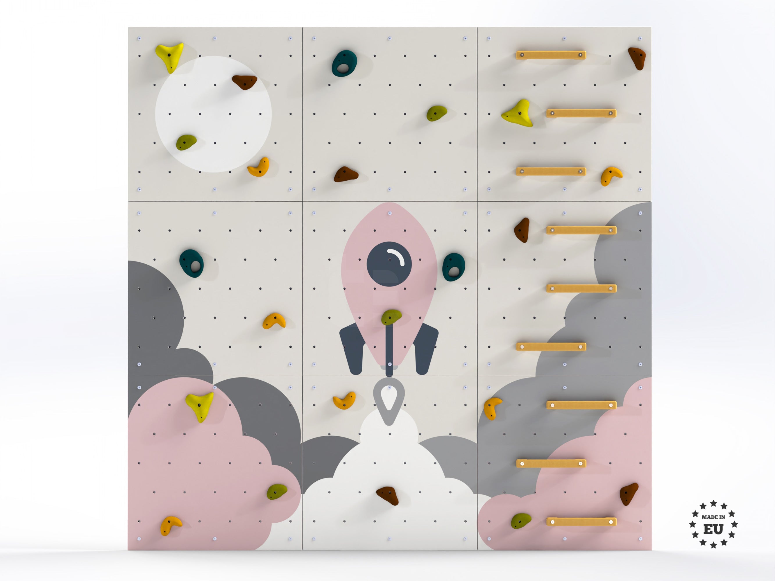 Indoor climbing wall for kids LEZUN - Rocket V1