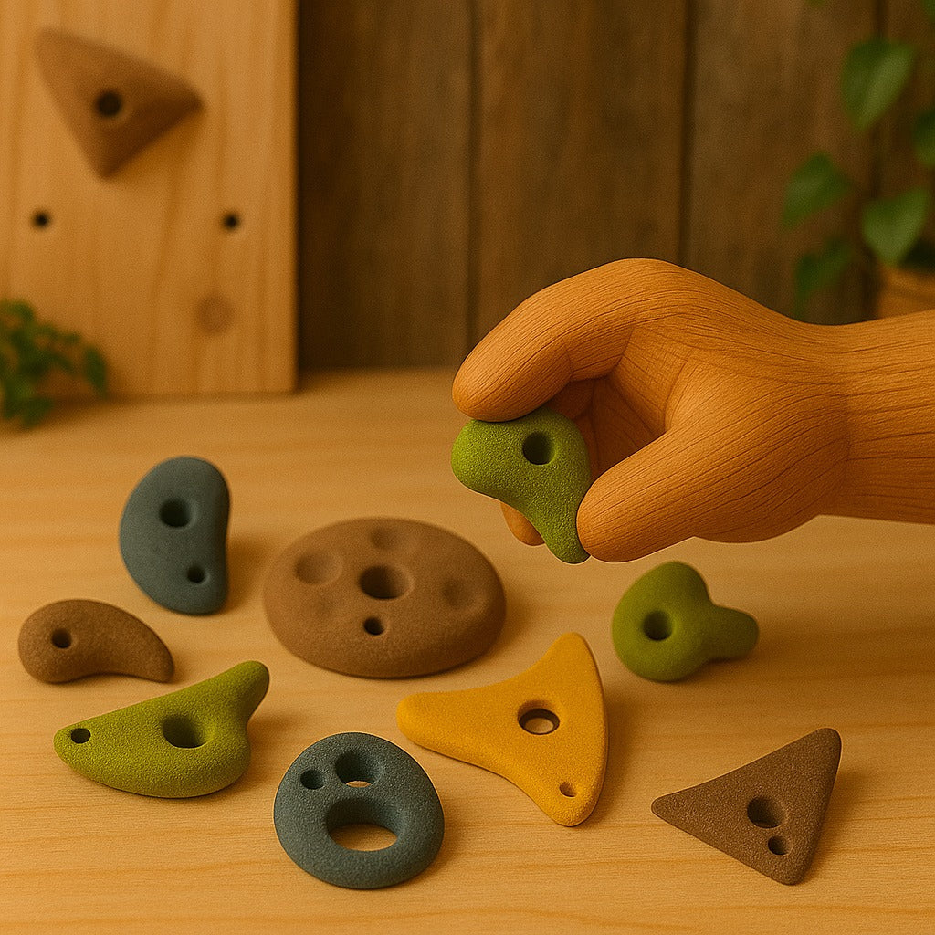 Climbing Holds: The Colorful Building Blocks of Adventure