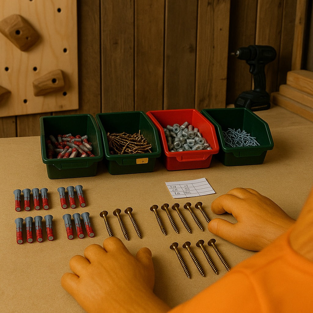 What Comes with Your Climbing Wall Order