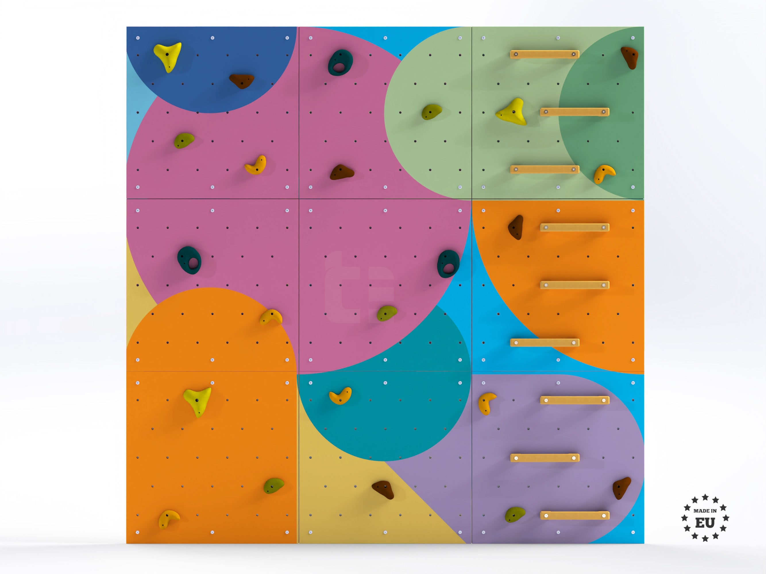 Indoor climbing wall for kids LEZUN - Abstract V1