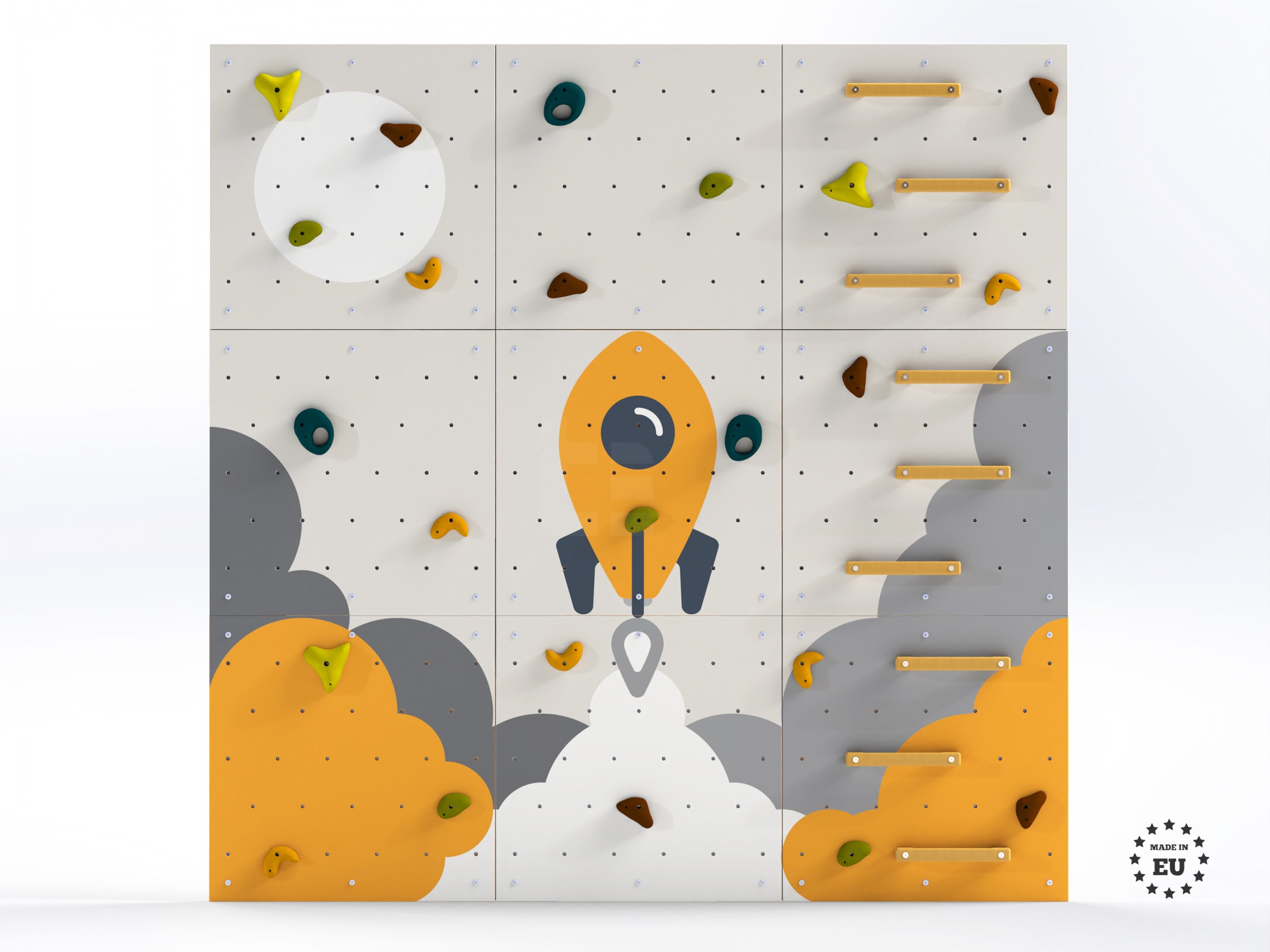 Indoor climbing wall for kids LEZUN - Rocket V1