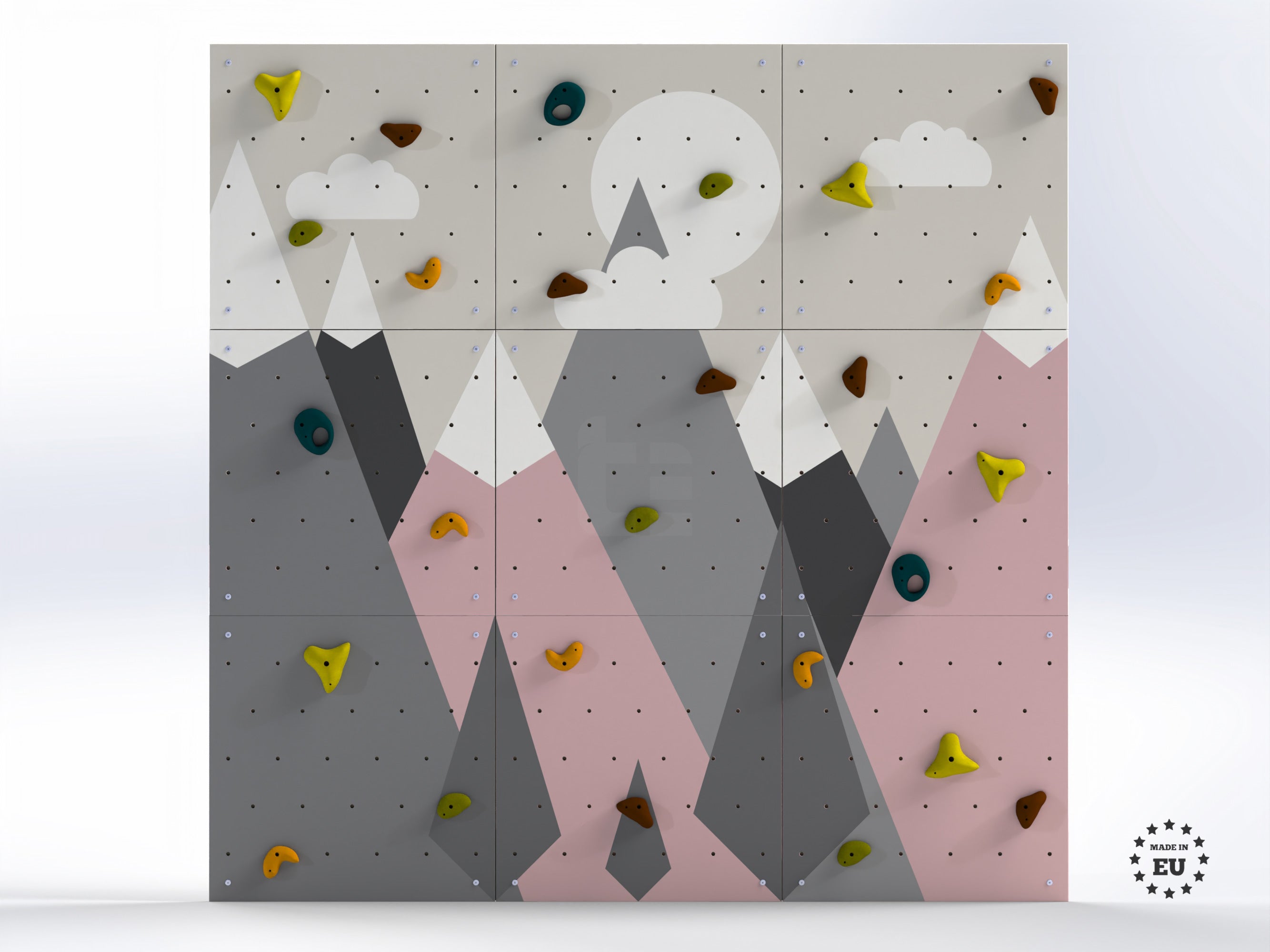 Indoor climbing wall for kids LEZUN - Mountains V1